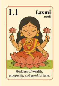 Letter L — A–Z Ancient Wisdom deck